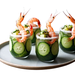 Brandon Kealoha’s Korean Cucumber Shrimp Cocktail Recipe
