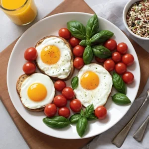 The Easy Mediterranean Diet Recipes for Beginners Breakfast.
