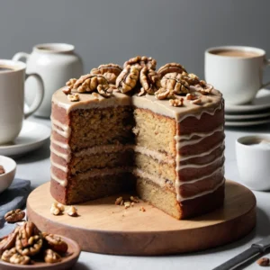 The Ultimate Coffee Walnut Cake Recipe for Your Sunday 