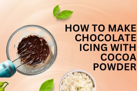 How to Make Chocolate Icing with Cocoa Powder