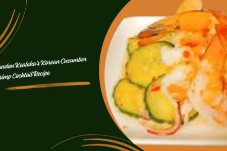 Brandon Kealoha’s Korean Cucumber Shrimp Cocktail Recipe