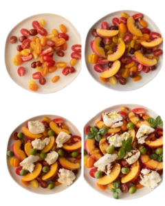 Peach and Burrata Caprese Salad: A Refreshing Summer Delight
