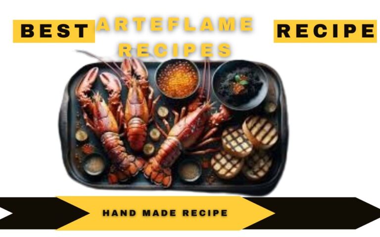 Arteflame recipes