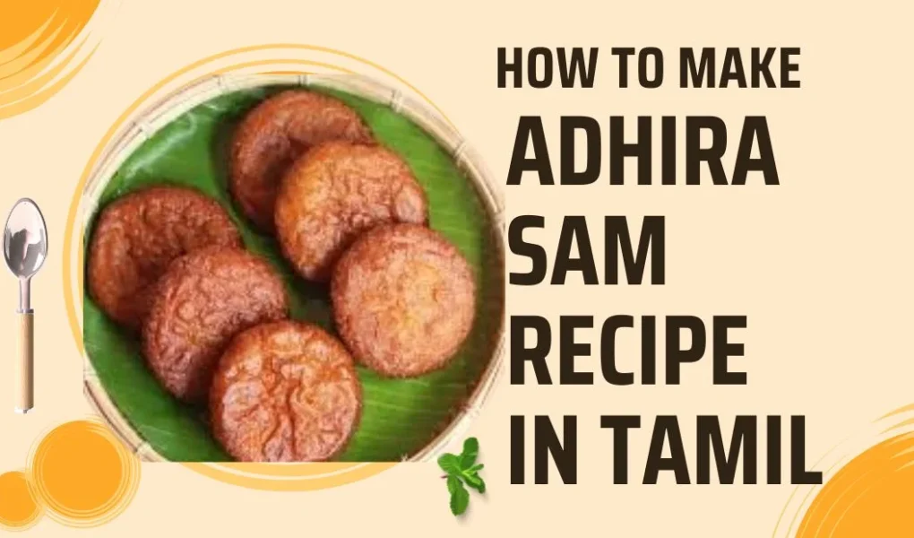 adhirasam recipe in tamil