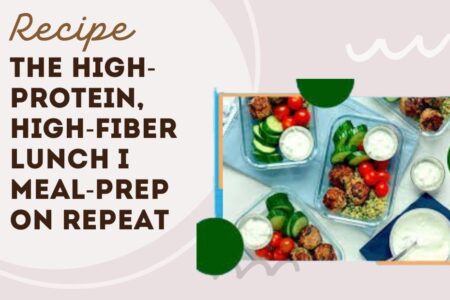 The High-Protein, High-Fiber Lunch I Meal-Prep on Repeat