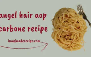 angel hair aop carbone recipe