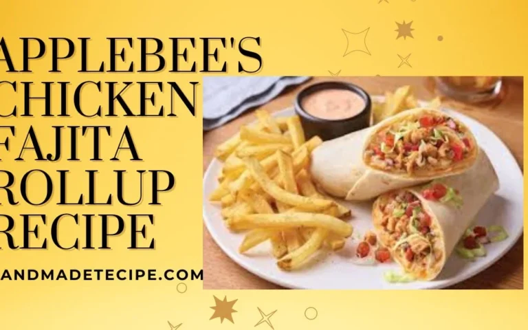 applebee's chicken fajita rollup recipe