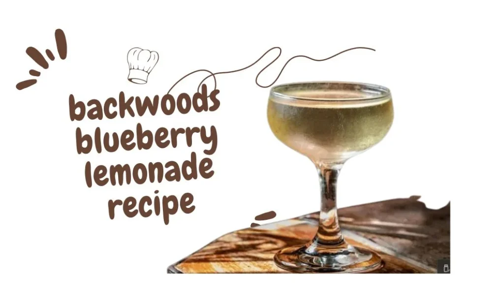 backwoods blueberry lemonade recipe