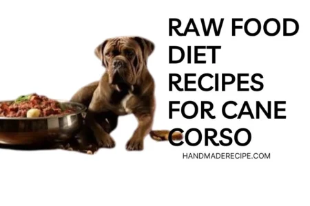 raw food diet recipes for cane corso