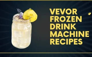 vevor frozen drink machine recipes