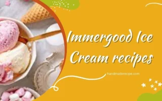 immergood ice cream recipes