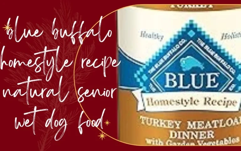 blue buffalo homestyle recipe natural senior wet dog food