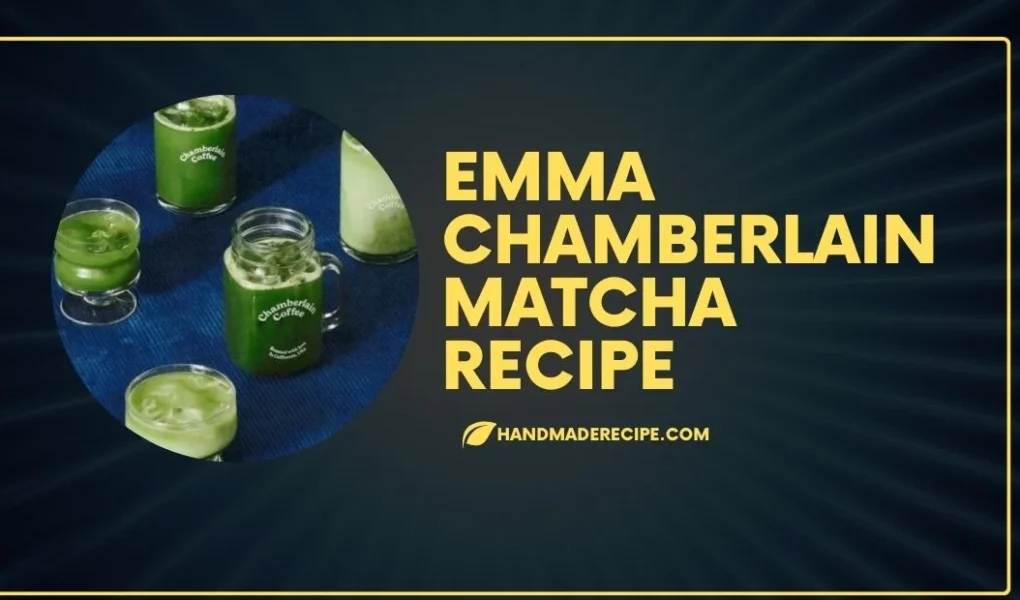 Emma Chamberlain Matcha Recipe