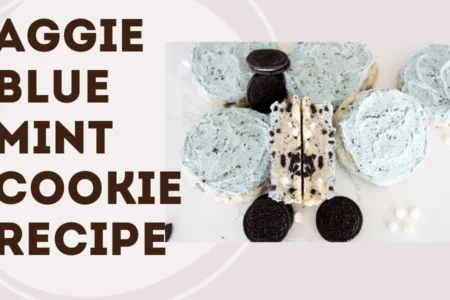 aggie blue mint cookie recipe