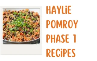 haylie pomroy phase 1 recipes