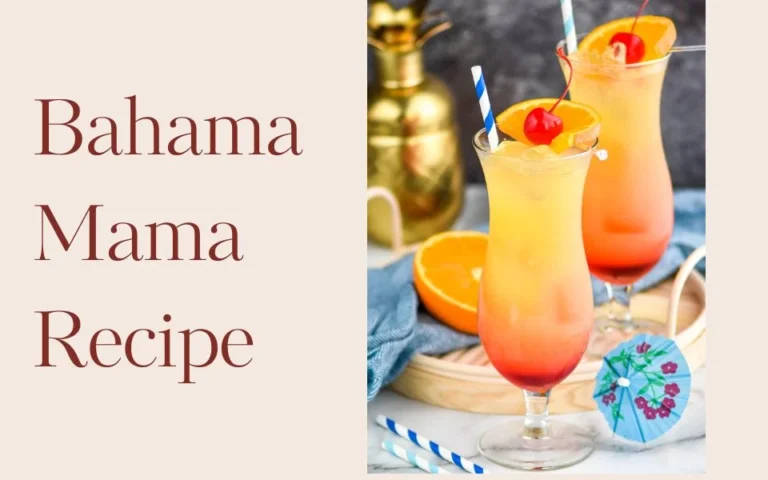 Bahama Mama Recipe