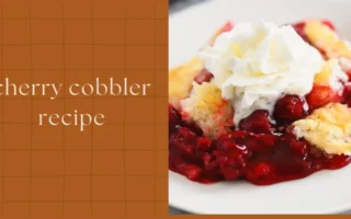 cherry cobbler recipe