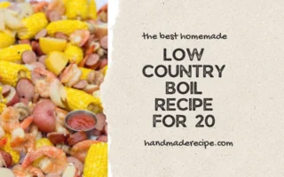 low country boil recipe for 20