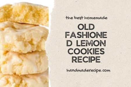 old fashioned lemon cookies recipe