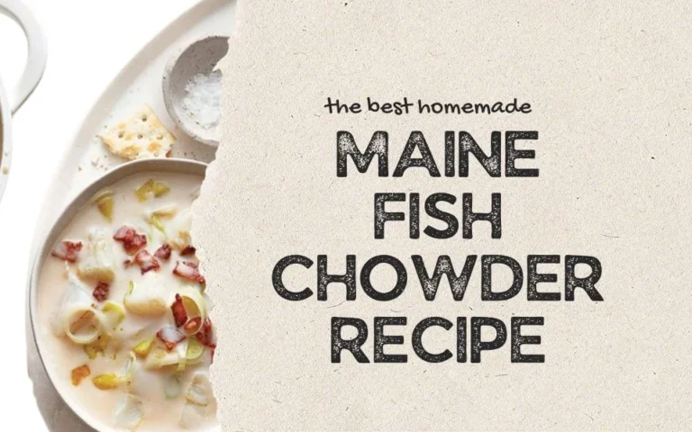 maine fish chowder recipe