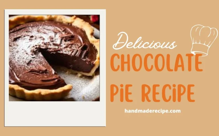 chocolate pie recipe