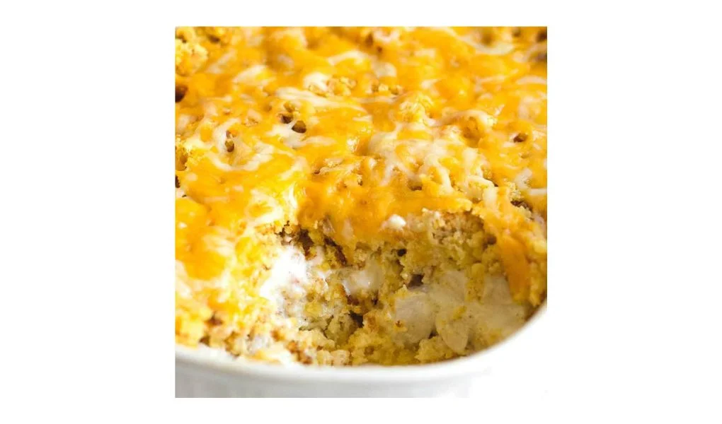 chicken cornbread casserole recipe