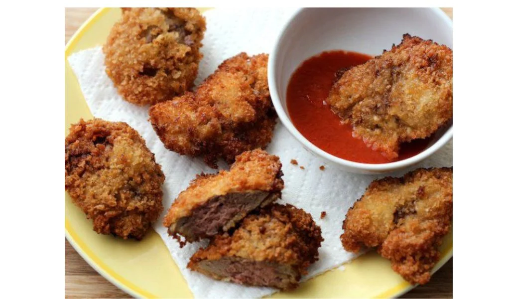 fried chicken liver recipes