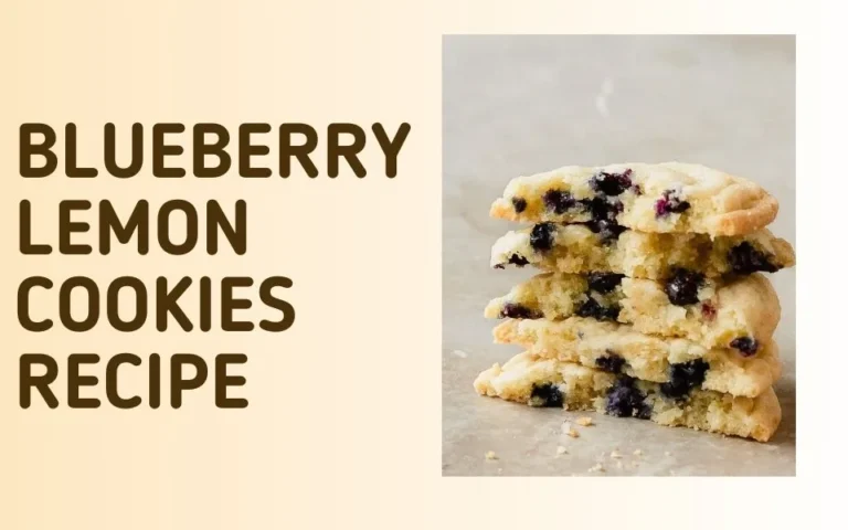 blueberry lemon cookies recipe