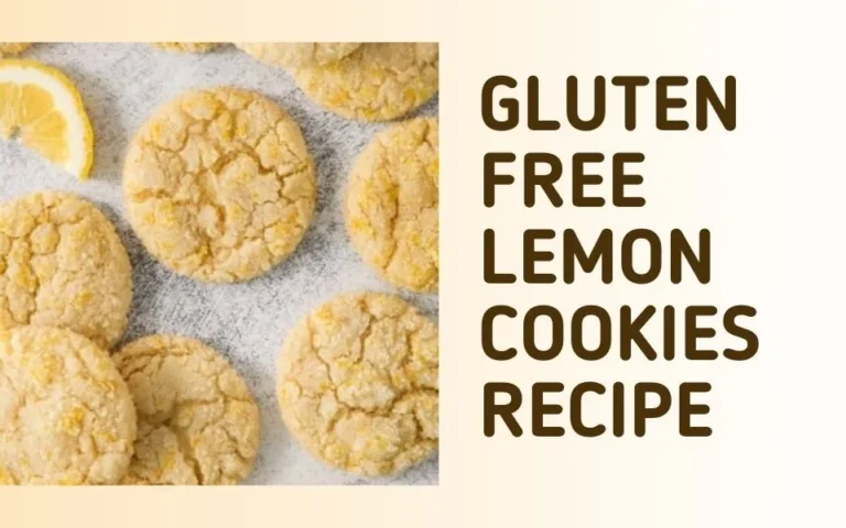 gluten free lemon cookies recipe