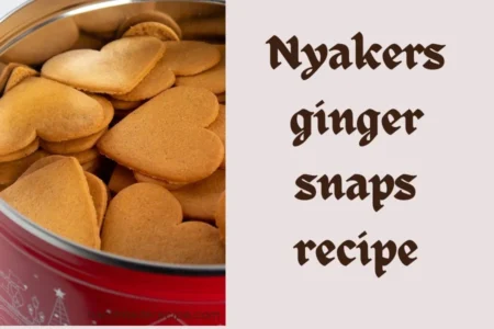 nyakers ginger snaps recipe