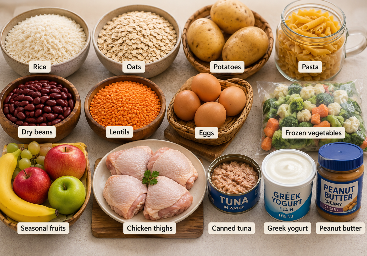 cheap healthy meal prep ideas