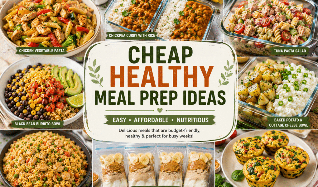 cheap healthy meal prep ideas