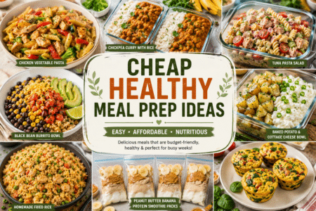 cheap healthy meal prep ideas