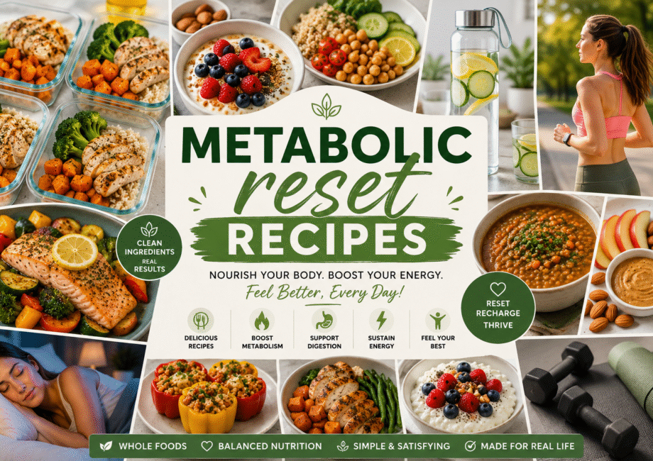 Metabolic reset recipes