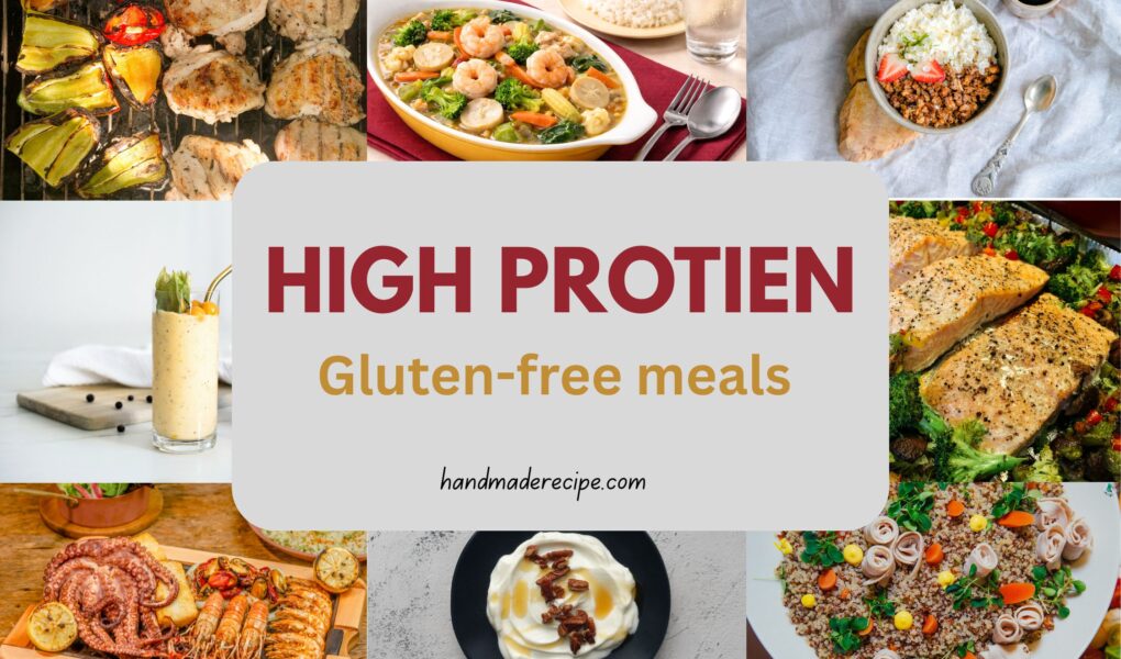 Gluten high protein meals