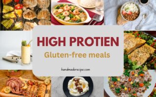 Gluten high protein meals