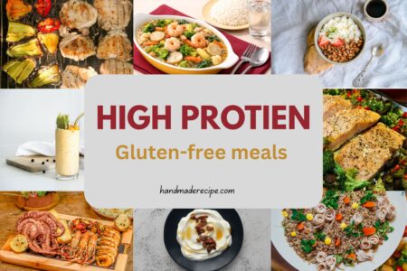 Gluten high protein meals
