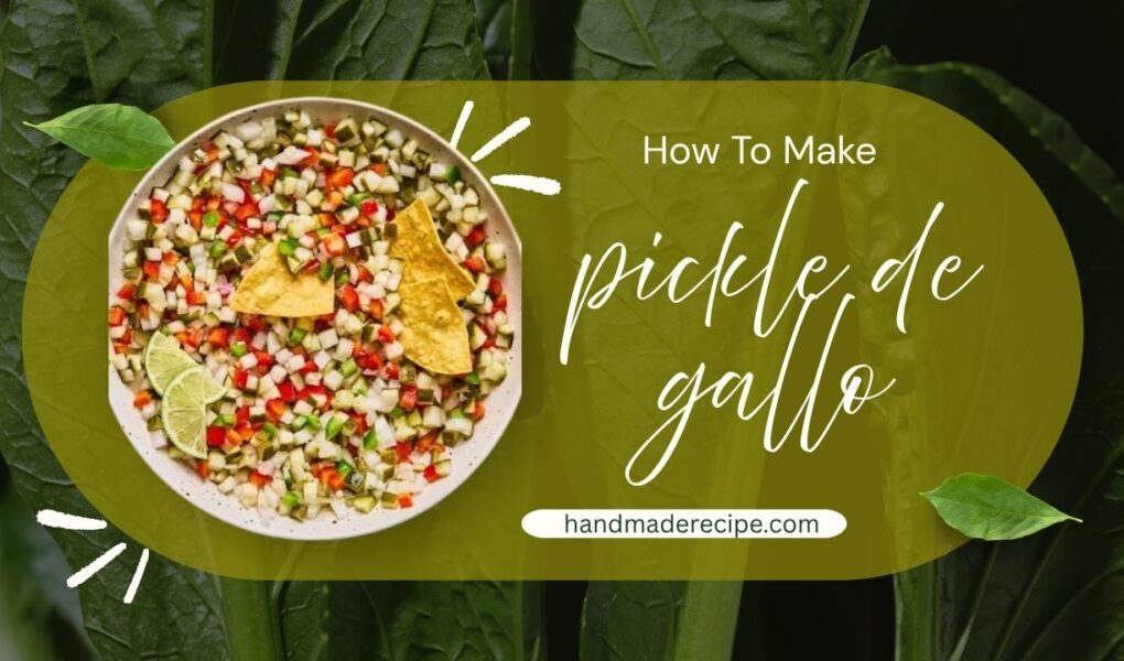 how to make pickle de gallo