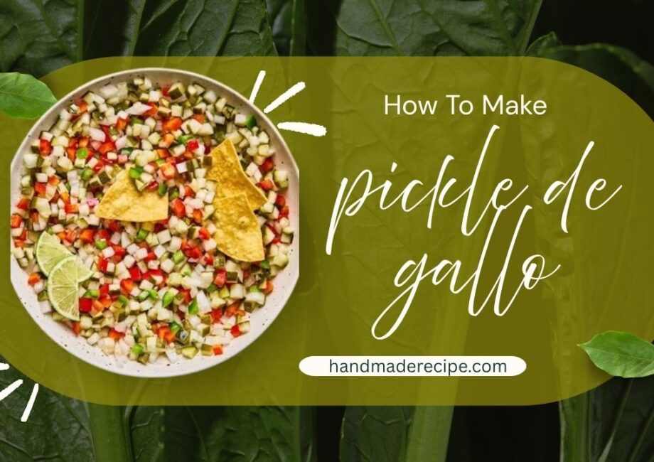how to make pickle de gallo