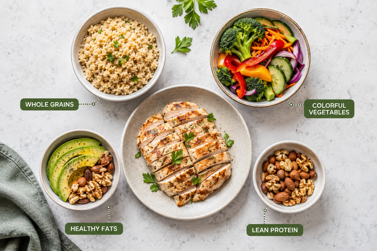 Blood sugar balancing meals