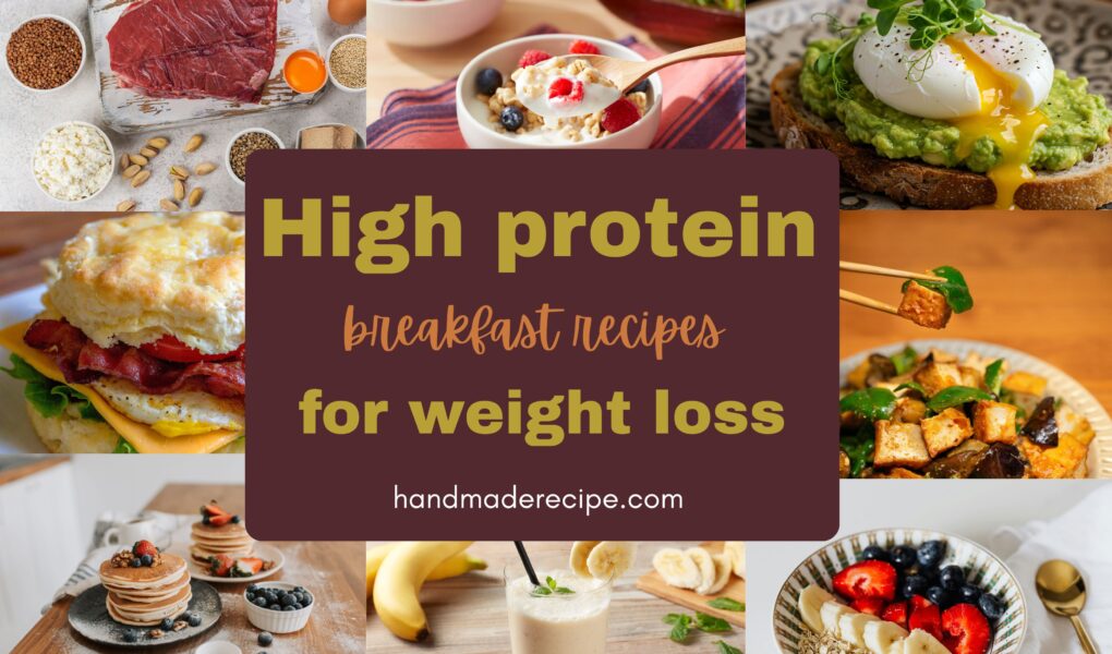 high protein breakfast recipes for weight loss