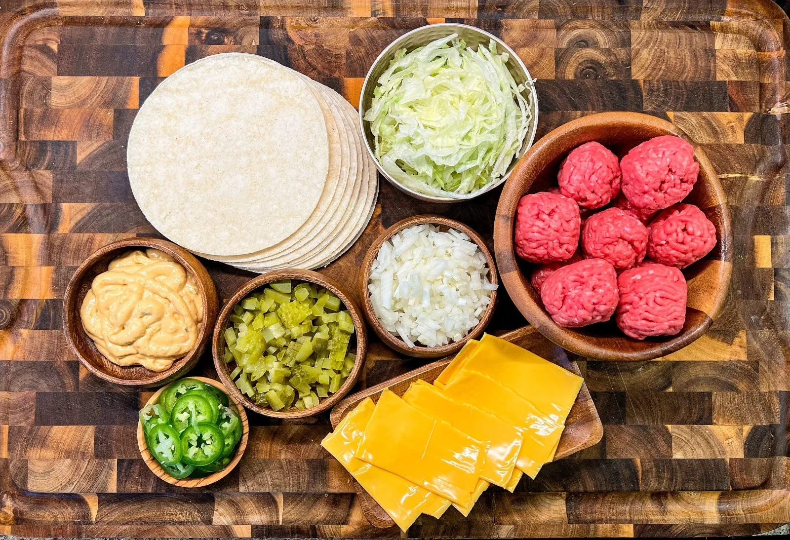 smash burger taco recipe at home