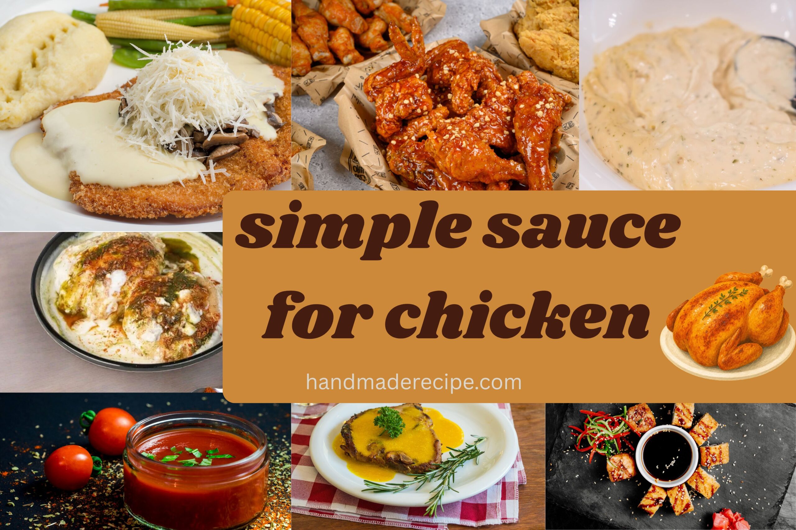 simple sauce for chicken